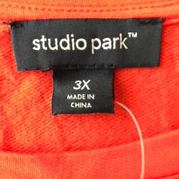 Studio Park x Kerstin Lindquist Reg Week Away Jumpsuit - Coral (Sz 3X) a504029 - Picture 2 of 4